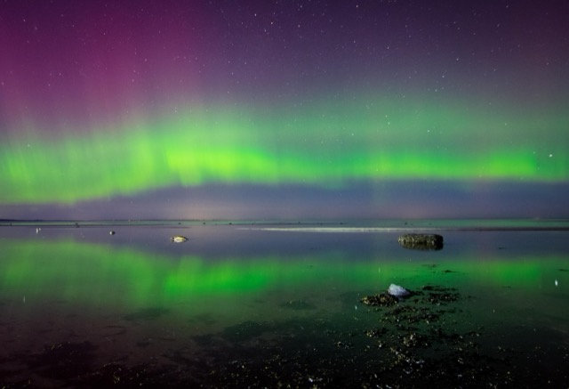 Aurora borealis, Denmark 2023